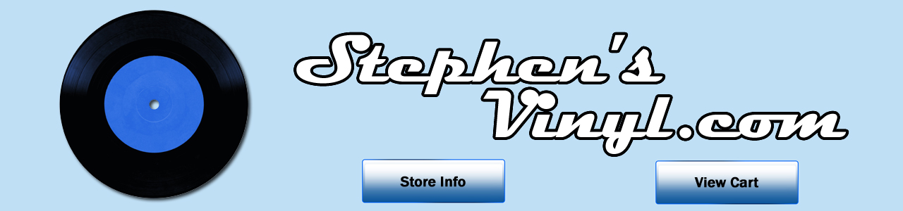 Stephen's Vinyl - website header
