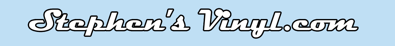 Stephen's Vinyl - mobile website header